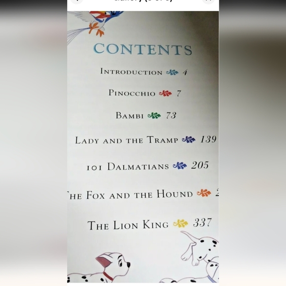 Disney Read-to-Me Treasury Classics: 1st edition 400 page hardcover book - Picture 10 of 12